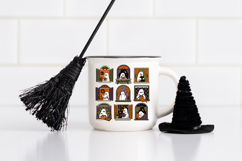 Cozy Ghost Window PNG, Cute Halloween Sublimation Design Product Image 4