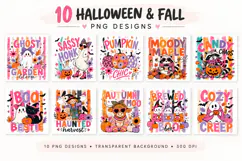 Halloween PNG, Halloween clipart, sublimation design, T shirt design, spooky PNG, fall clipart, PNG