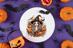 Cute Halloween Set Sublimation Clipart Bundle - 26 designs Product Image 3