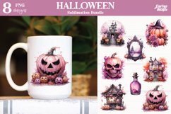 Cute Halloween Sublimation PNG Bundle Vol4
