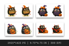 Cute Halloween mug wrap printable sublimation design Product Image 2