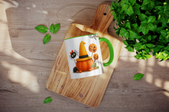 Cute Halloween mug wrap printable sublimation design Product Image 4