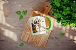 Cute Halloween mug wrap printable sublimation design Product Image 4