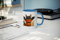 Cute Halloween mug wrap printable sublimation design Product Image 5