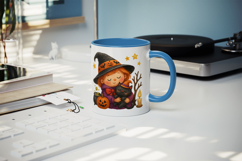 Cute Halloween mug wrap printable sublimation design Product Image 5