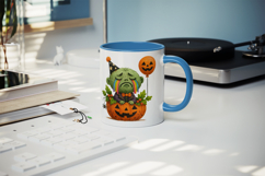 Cute Halloween mug wrap printable sublimation design Product Image 5