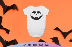Cute Halloween Pumpkin Face Product Image 1