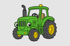 Cute Happy Vehicles SVG Bundle Product Image 2