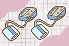 Cute Health Care Clipart PNG set 2 Product Image 3