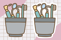 Cute Health Care Clipart PNG set 4 Product Image 3