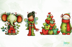 Cute Holiday Animals Christmas Product Image 1