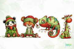 Cute Holiday Animals Christmas Product Image 1