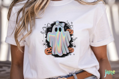 Cute Holographic Halloween Clipart Product Image 2