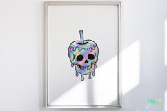 Cute Holographic Halloween Clipart Product Image 5
