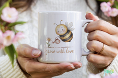 Cute Honey Bee Clipart Product Image 3