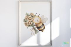 Cute Honey Bee Clipart Product Image 5