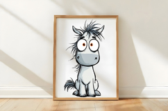 Cute Horse Clipart PNG Product Image 3