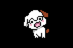 Cute illustration 8 bit pixel character dog graphic eps 10 Product Image 2