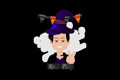 Cute illustration boy celebration halloween event Product Image 2