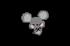 Cute illustration pixel art character mouse design vector Product Image 2