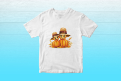 Cute Farmhouse Jack O’Lantern PNG Bundle 10 Designs Product Image 6