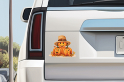 Cute Farmhouse Jack O’Lantern PNG Bundle 10 Designs Product Image 7