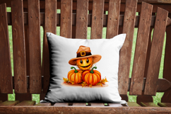 Cute Farmhouse Jack O’Lantern PNG Bundle 10 Designs Product Image 9