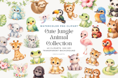 Cute Jungle Animal Collection Product Image 1