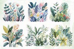 Cute Jungle Multiple Plants Sublimation Product Image 4