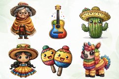 Cute Kawaii Cinco De Mayo Sublimation Product Image 5