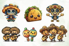 Cute Kawaii Cinco De Mayo Sublimation Product Image 4