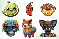 Cute Kawaii Cinco De Mayo Sublimation Product Image 2