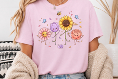 Cute Kawaii Flowers PNG, Sweet Floral Design Product Image 3
