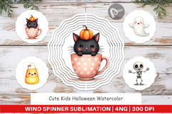 Cute Kids Halloween Wind Spinner Product Image 1