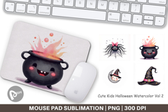 Cute Kids Halloween Mouse Pad Product Image 1