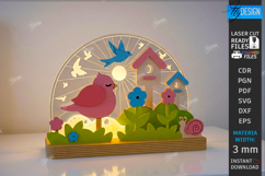 Kids Night Light Laser Cut Bundle| 3D Bedroom Table Lamp SVG Product Image 6