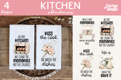 Cute Kitchen Towel Sublimation
