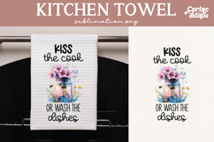 Cute Kitchen Towel Sublimation