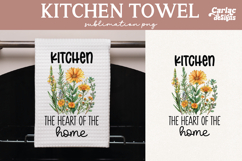 Cute Kitchen Towel Sublimation
