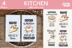 Cute Kitchen Towel Sublimation