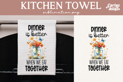 Cute Kitchen Towel Sublimation