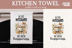Cute Kitchen Towel Sublimation