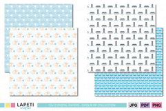 cute animal pattern paper for crafts