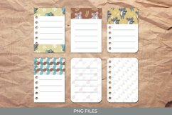 Cute Koala with Vintage Seamless Pattern Journaling Page Product Image 1