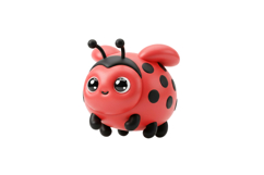Cute Lady Bug Png Design |Forest Png Product Image 1