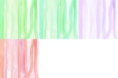 Cute Line Watercolor Digital Papers Background Product Image 3