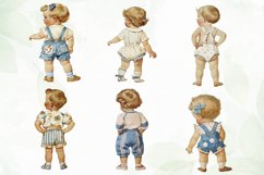 Cute Little Baby Sublimation Clipart Product Image 4