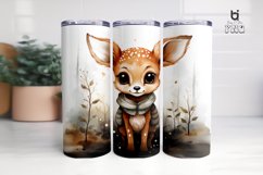 Cute little deer Sublimation Tumbler Design Product Image 7