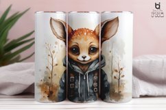 Cute little deer Sublimation Tumbler Design Product Image 8