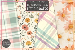Cute Little Flowers Pattern Product Image 1